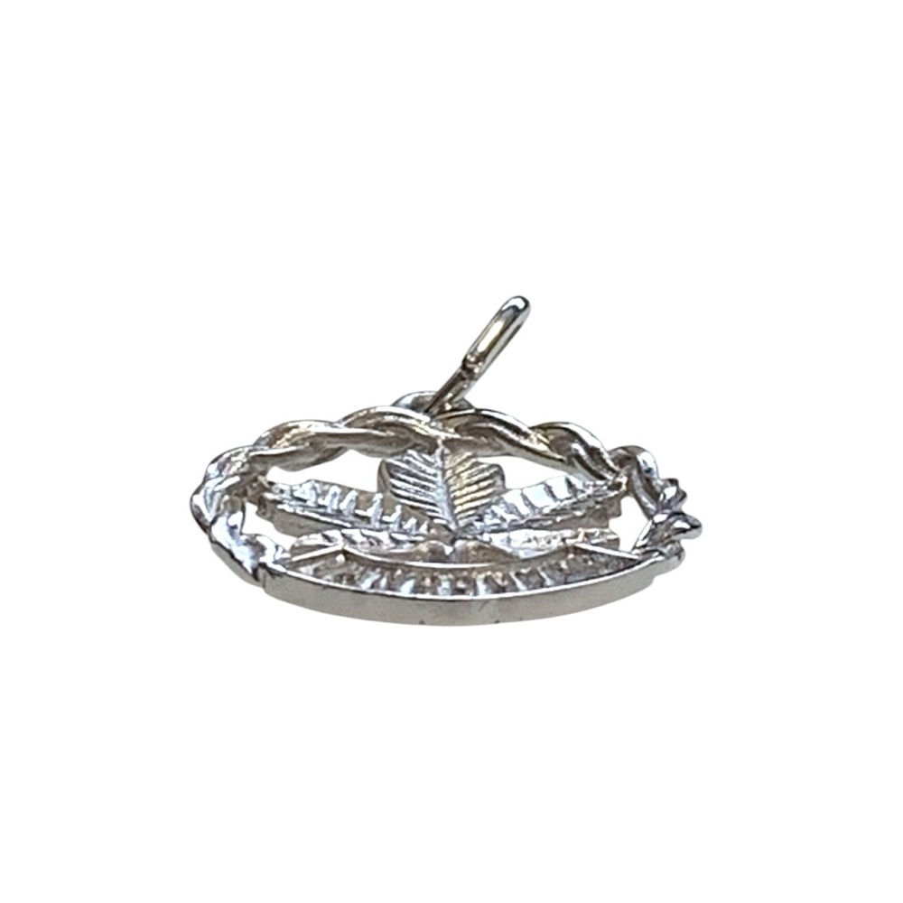 Vintage 70’s Sterling Silver Souvenir Vancouver Maple Leaf Charm - Picture 6 of 11